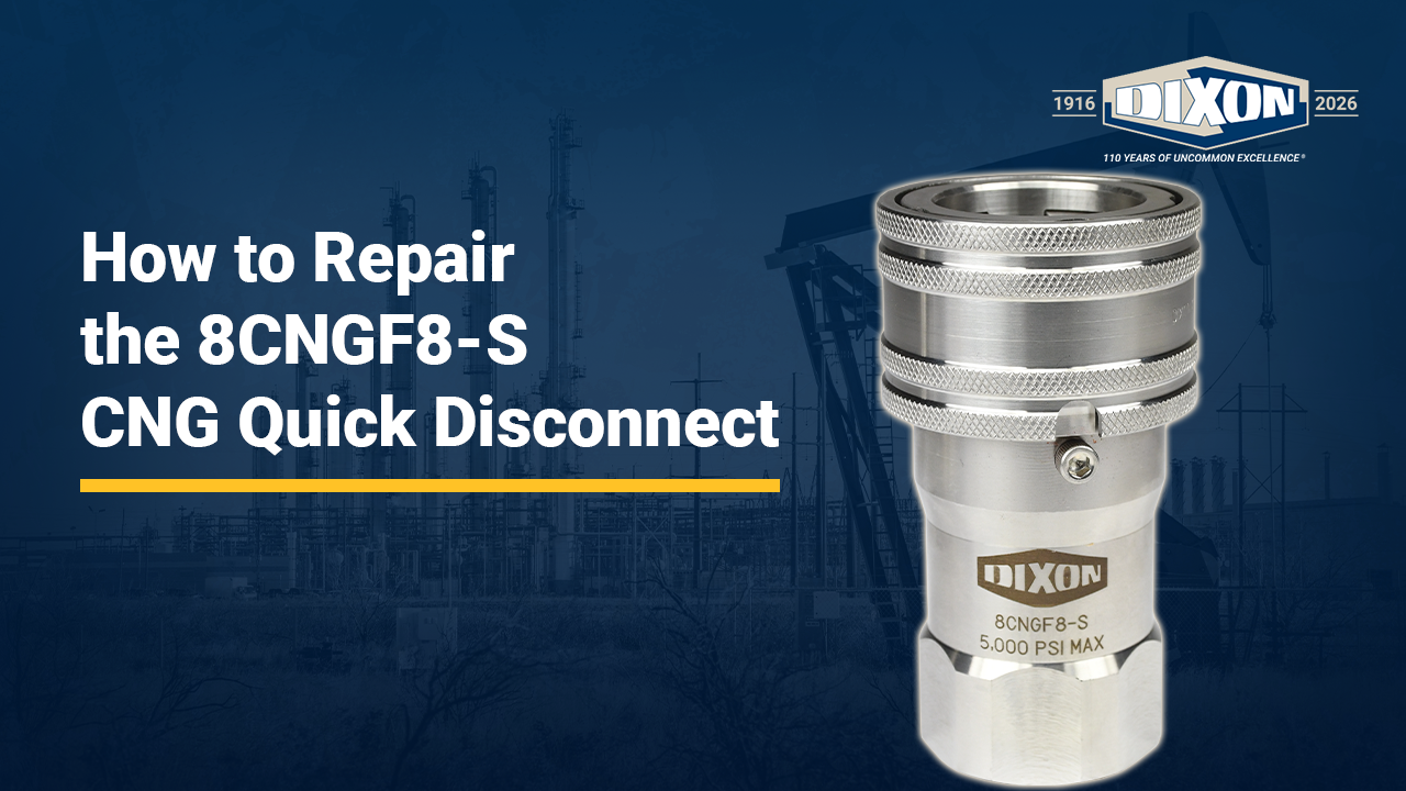 How to Repair the 8CNGF8-S CNG Quick Disconnect