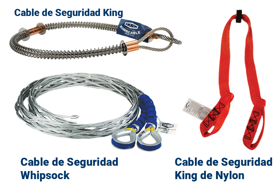 Dispositivos de Sujeción para Mangueras- tres tipos de sujeciones