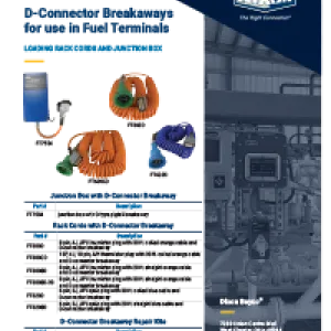 D-Connector Breakaways for use in Fuel Terminals