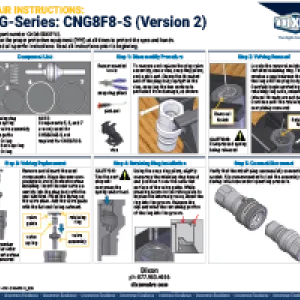 Repair Instructions: CNG-Series CNG8F8-S (Version 2)
