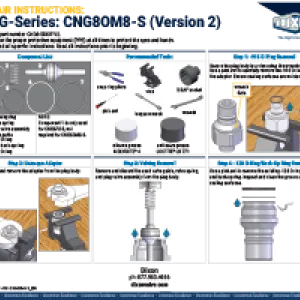 Repair Instructions: CNG-Series CNG8OM8-S (Version 2)