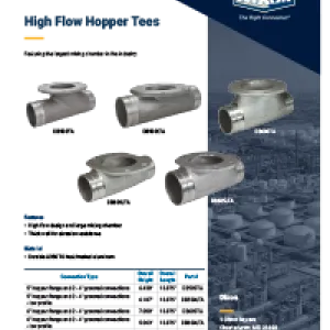 High Flow Hopper Tees
