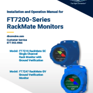 Installation and Operation Manual for FT7200-Series Rackmate SC