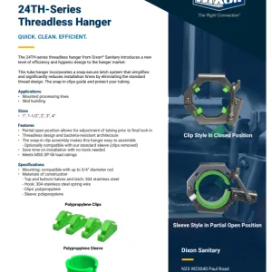 24TH-Series Threadless Hanger