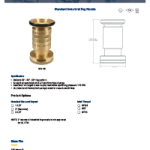 Standard Industrial Fog Nozzle