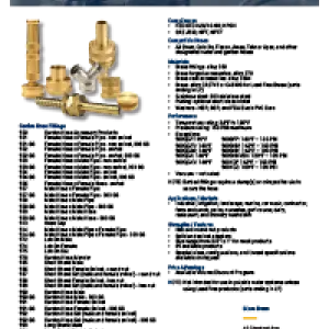 Garden Hose Fittings