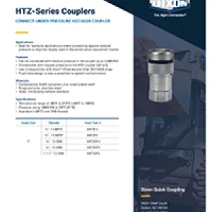 HTZ-Series Hydraulic Fittings