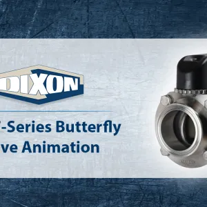 L5107-Series Butterfly Valve Animation