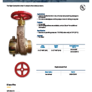 Single Hydrant Gate Valve