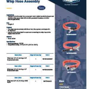 Whip Hose Assemblies