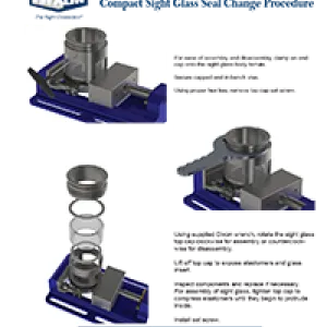 Compact Sight Glass Seal Change Instructions
