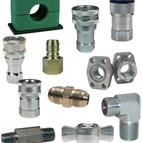 Hydraulic Couplings, Adapters, And Valves