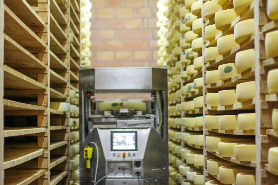 Cheese Production: Where Art and Automation Meet