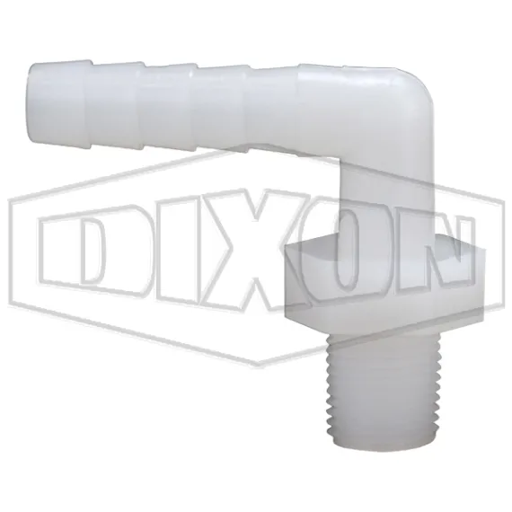 Tuff-Lite® 90° Hose Barb Elbow x Male NPT