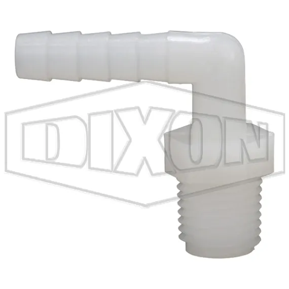 Tuff-Lite® 90° Hose Barb Elbow x Male NPT