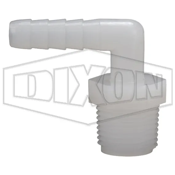 Tuff-Lite® 90° Hose Barb Elbow x Male NPT