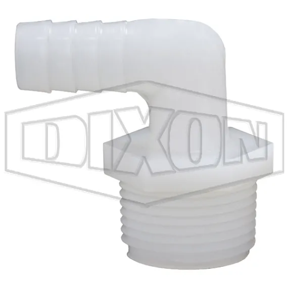 Tuff-Lite® 90° Hose Barb Elbow x Male NPT