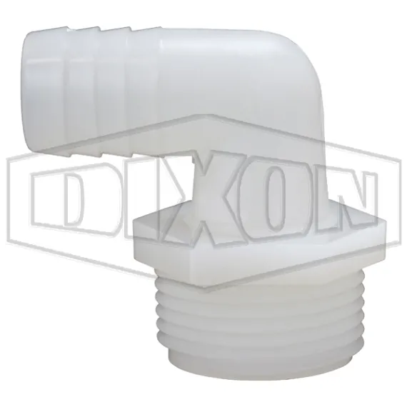 Tuff-Lite® 90° Hose Barb Elbow x Male NPT