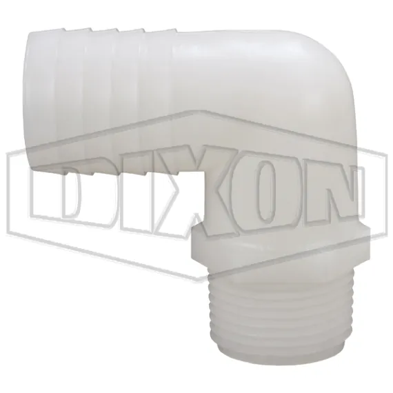 Tuff-Lite® 90° Hose Barb Elbow x Male NPT