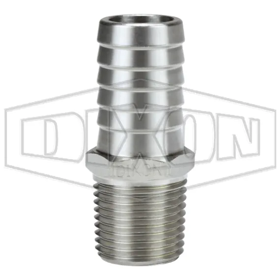 Male NPTF x Hose Barb