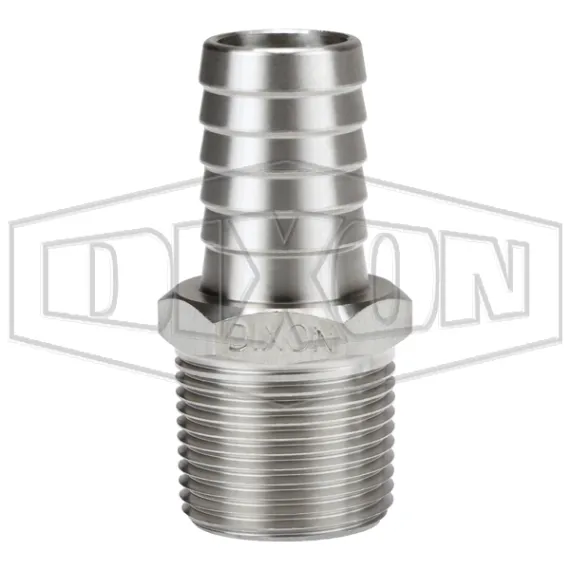 Male NPTF x Hose Barb