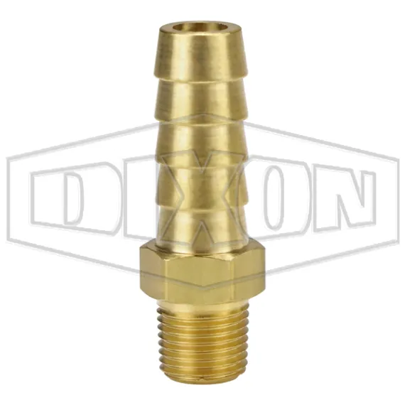 Male NPTF x Hose Barb