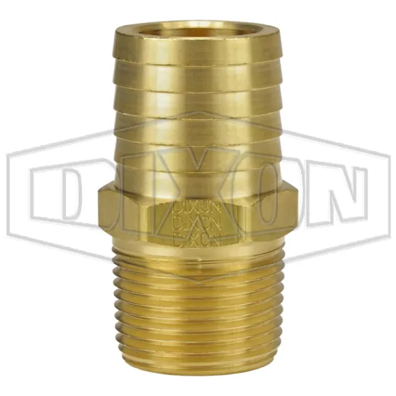 Male NPTF x Hose Barb