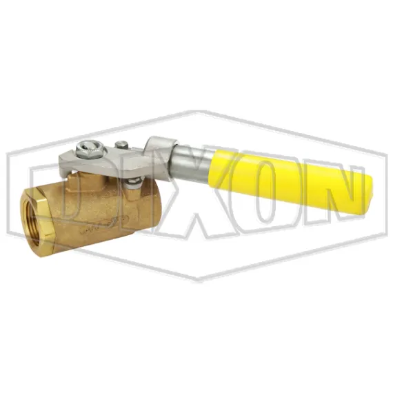 "Deadman" Spring Return Handle Brass Ball Valve