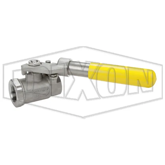 "Deadman" Spring Return Handle Stainless Steel Ball Valve