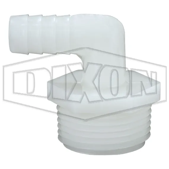 Tuff-Lite® 90° Hose Barb Elbow x Male NPT