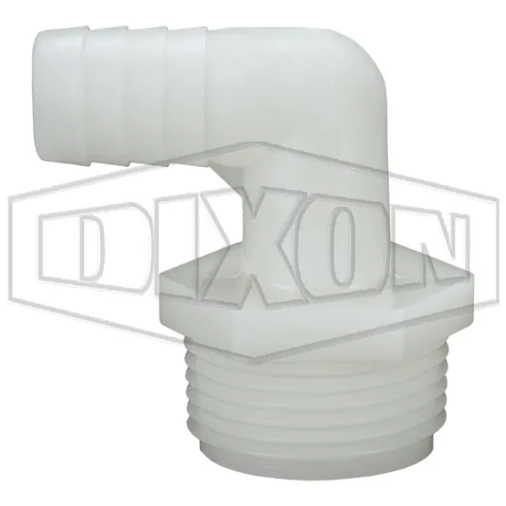 Tuff-Lite® 90° Hose Barb Elbow x Male NPT