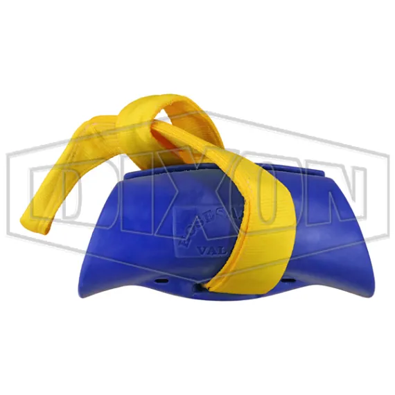 6" Polyurethane Hose Saddle and nylon sling with hook eye