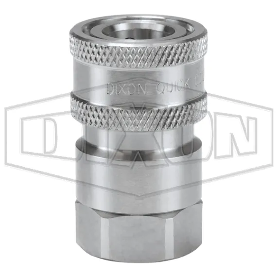 V-Series Valved Female Coupler