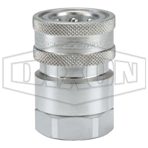 V-Series Valved Female Coupler