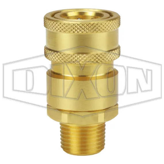 V-Series Valved Male Coupler