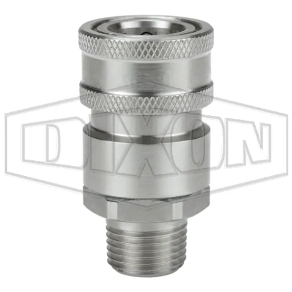 V-Series Valved Male Coupler