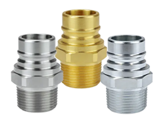 V-Series Unvalved Male Plug