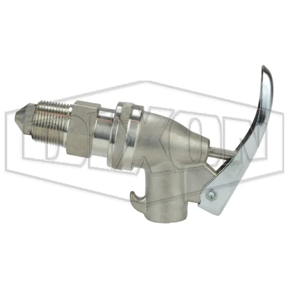 Stainless Heavy Duty Adjustable Drum Faucet