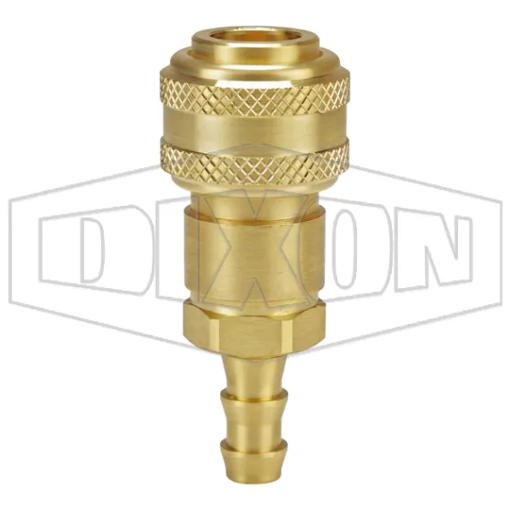 D-Series Pneumatic Automatic Push-Loc Hose Barb Coupler