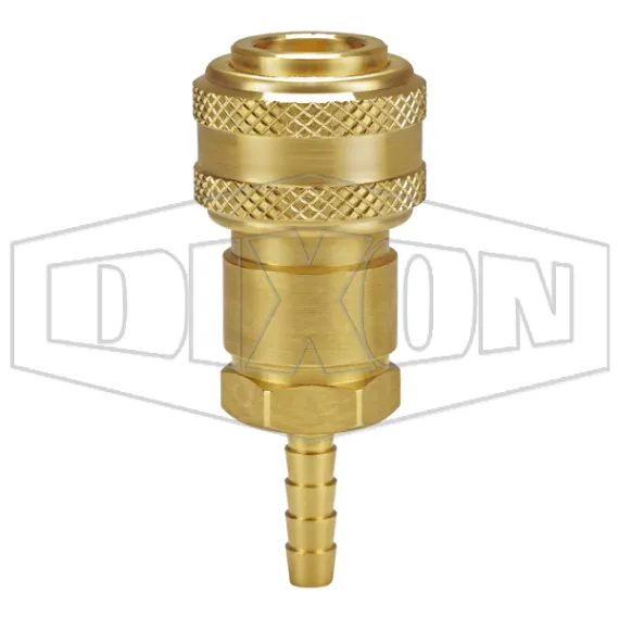 D-Series Pneumatic Automatic Standard Hose Barb Coupler