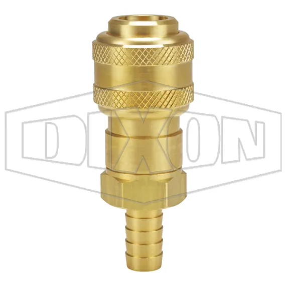 D-Series Pneumatic Automatic Standard Hose Barb Coupler