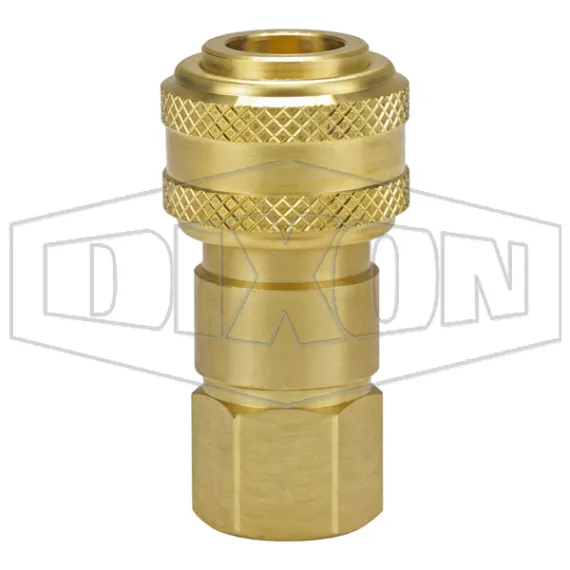 DF-Series Pneumatic Automatic Female Threaded Coupler