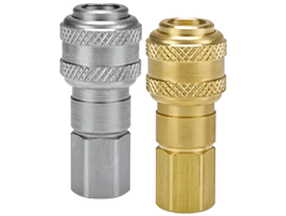 DF-Series Pneumatic Automatic Female Threaded Coupler