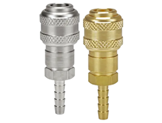 D-Series Pneumatic Automatic Standard Hose Barb Coupler