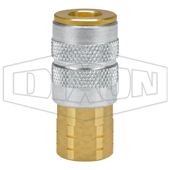 F-Series Pneumatic Manual Female Threaded Coupler