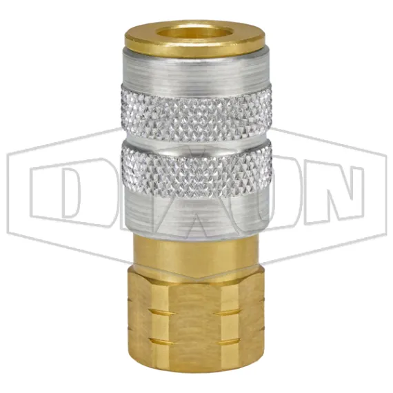 F-Series Pneumatic Manual Female Threaded Coupler