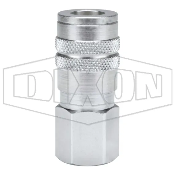 F-Series Pneumatic Manual Female Threaded Coupler