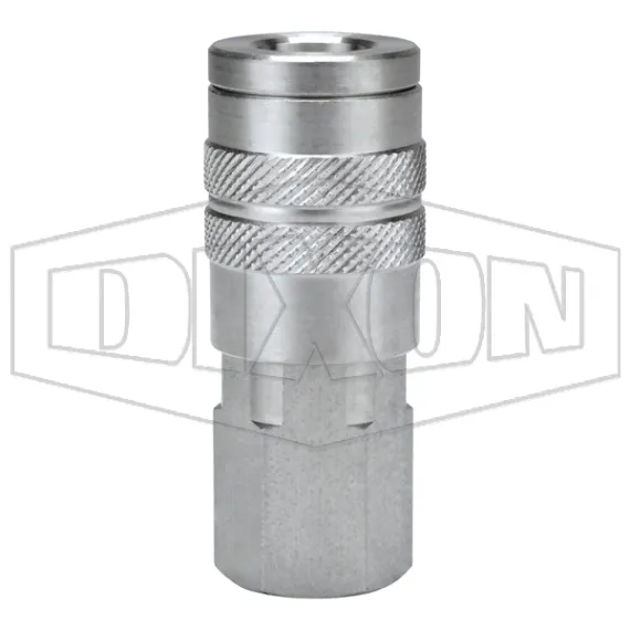 F-Series Pneumatic Manual Female Threaded Coupler