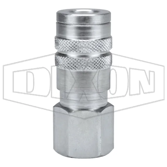 F-Series Pneumatic Manual Female Threaded Coupler