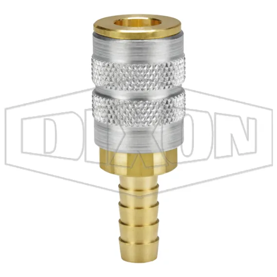 F-Series Pneumatic Manual Standard Hose Barb Coupler